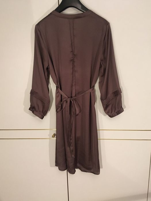 Sukienka brązowa H&M rozmiar 36