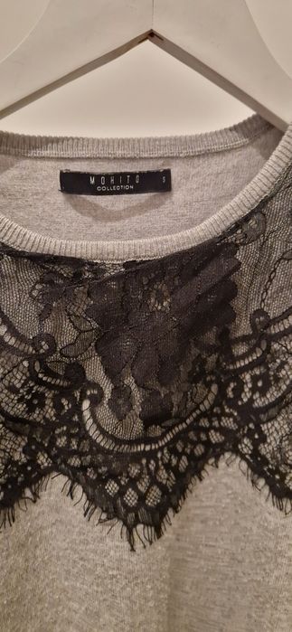 Sweter z koronką Mohito rozm.S