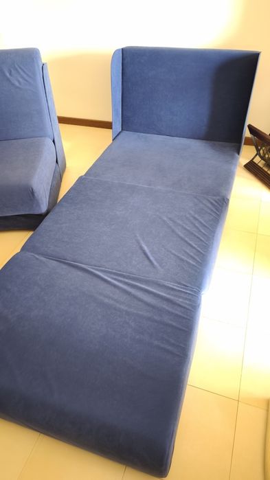 Sofás cama "cambalhota"