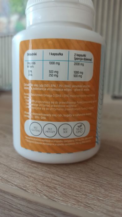 Omega 3 Fish- 60 kapsułek