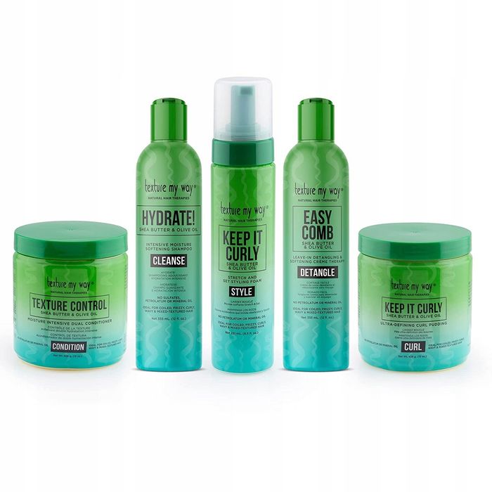 Texture My Way Shea Olive Pianka Do Włosów 251Ml