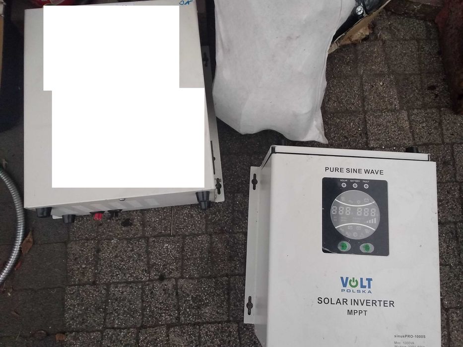 Inwerter przetwornica volt 12v 230v 1000w akumulator trakcyjny 100ah