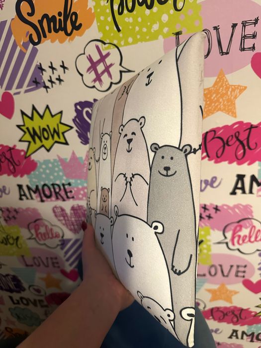 Panel ścienny tapicerowany misie