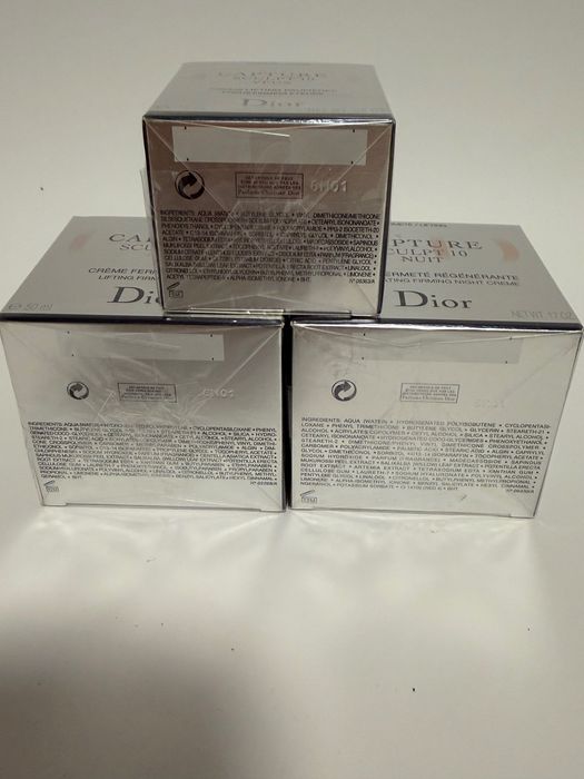Zestaw kremów Dior perfumy gratis