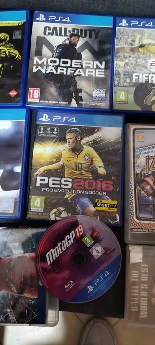 Jogos PS4  e PSP