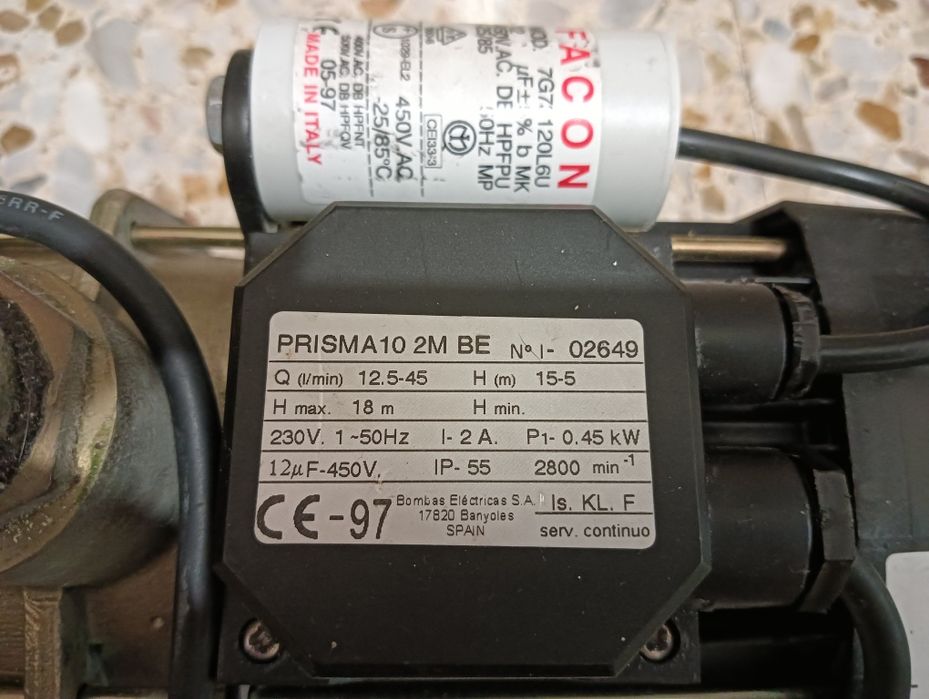 Bomba de água.220v