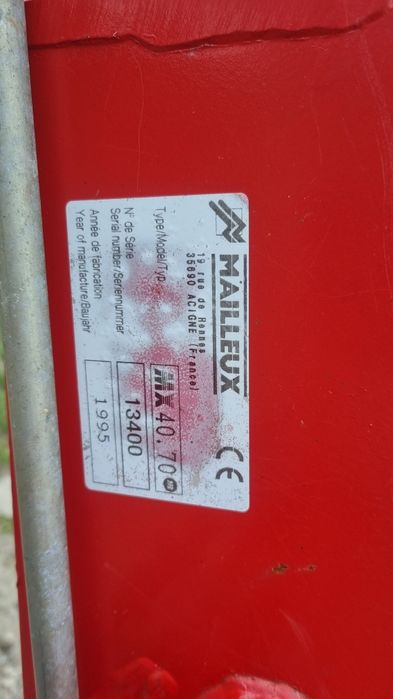 Ładowacz czołowy TUR Mailleux Same Explorer Lamborghini Renault Ares