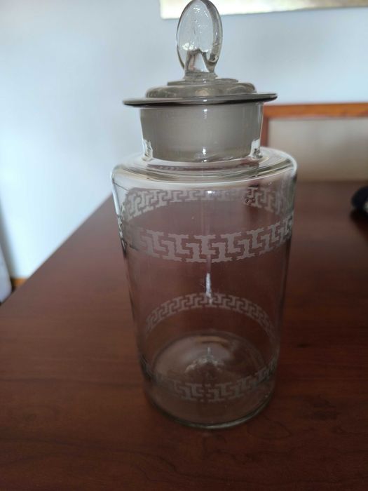 Frasco Antigo de Farmácia