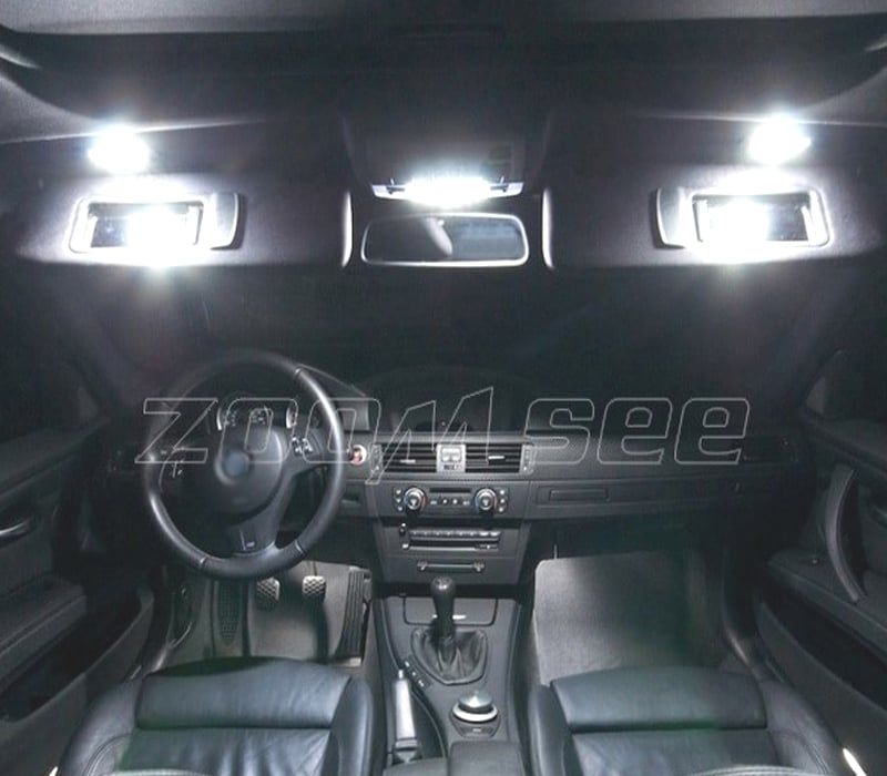 KIT COMPLETO 17 LAMPADAS LED INTERIOR BMW SERIE 3 E90 SEDAN 330XD 330D XDRIVE 330I 330XI 335D M3 05-11
