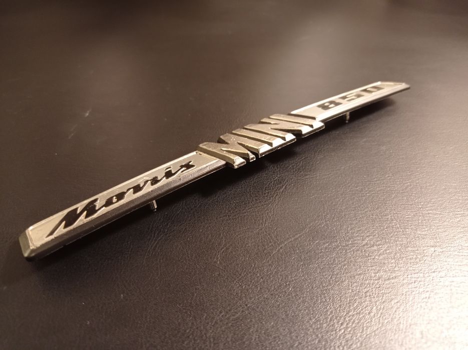 Legenda/ emblema Mini Morris 850 MK2