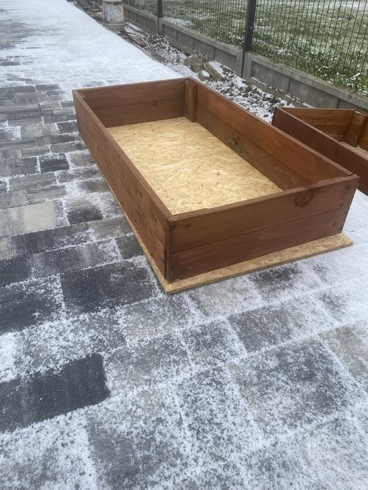 Skrzynki warzywniak drewniane 120x60