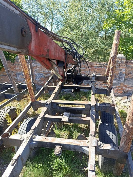 Продам причіп лісовоз маніпулятор