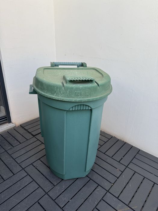 Balde de jardim com rodas 110L EDA