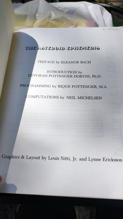 The Asteroid Ephemeris 1883a1999