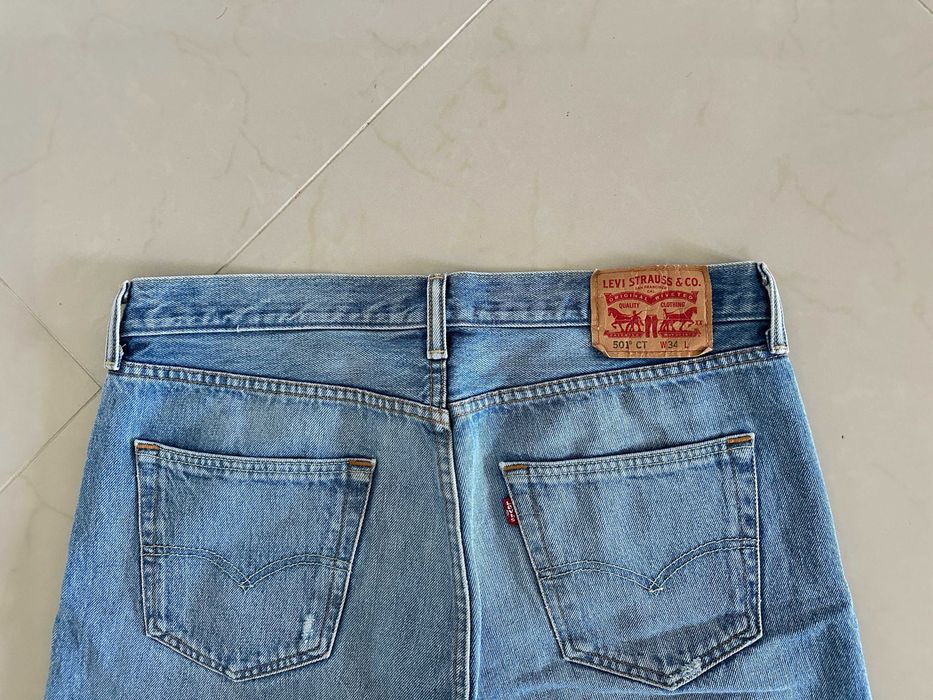 Levis 501 CT W34 Szorty Krótkie Spodenki Piękne