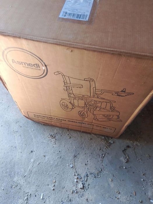 Wózek inwalidzki elektryczny ASMEDI