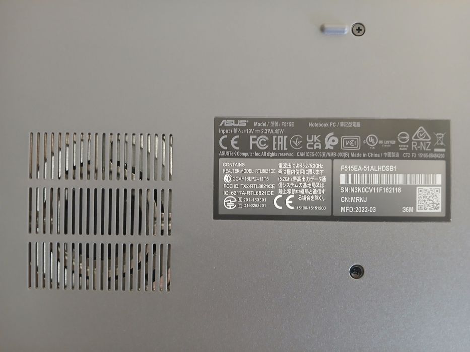 Computadpr portátil Vivobook Asus X515