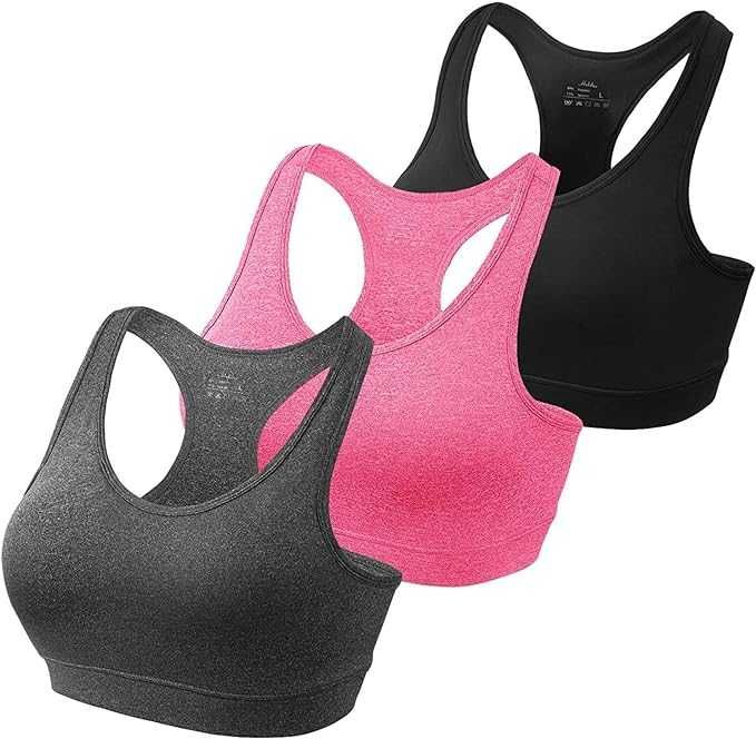Nowy biustonosz damski sportowy /top /miękki /S /3szt /3081-S