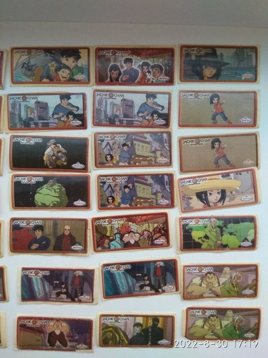 Наклейки 90-2000 Джеки чан вкладиши: 600 грн. - Колекціонування Дніпро ...