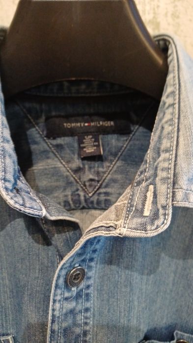 Koszula męska jeans S TOMMY HILFIGER