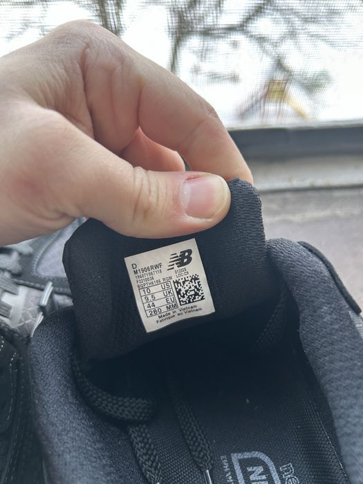 Чоловічі кросівки New Balance 1906 R Cordura Black