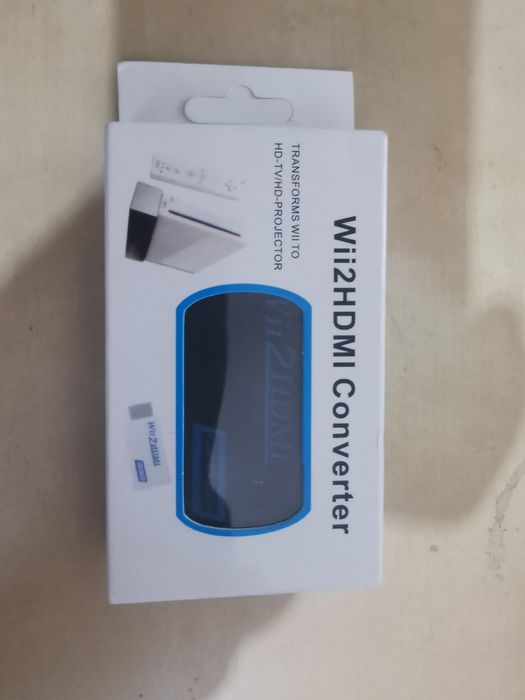 Nintendo wii adaptador de hdmi