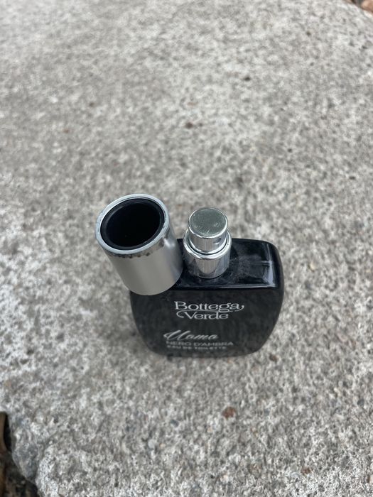 Продам флакон від парфум Bottega Verde Uomo nero dambra eau de toilett