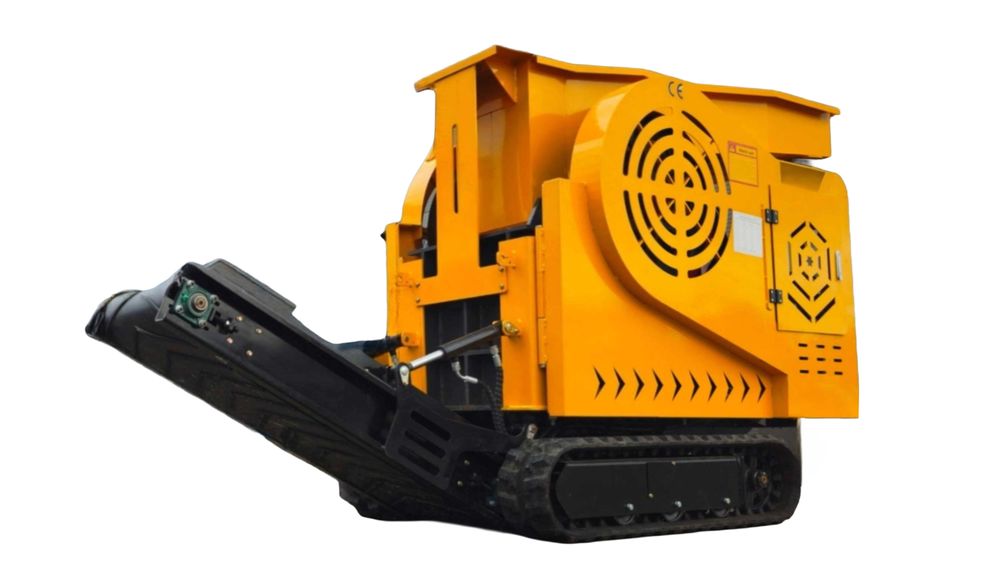 Mobilna kruszarka szczękowa do gruzu, kamieni