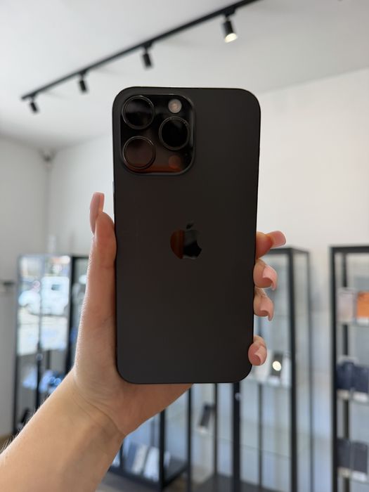 Telefon iPhone 15 PRO MAX 256GB Czarny Apple Gwarancja iTrade