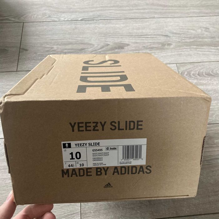 Yeezy Slide Soot 44