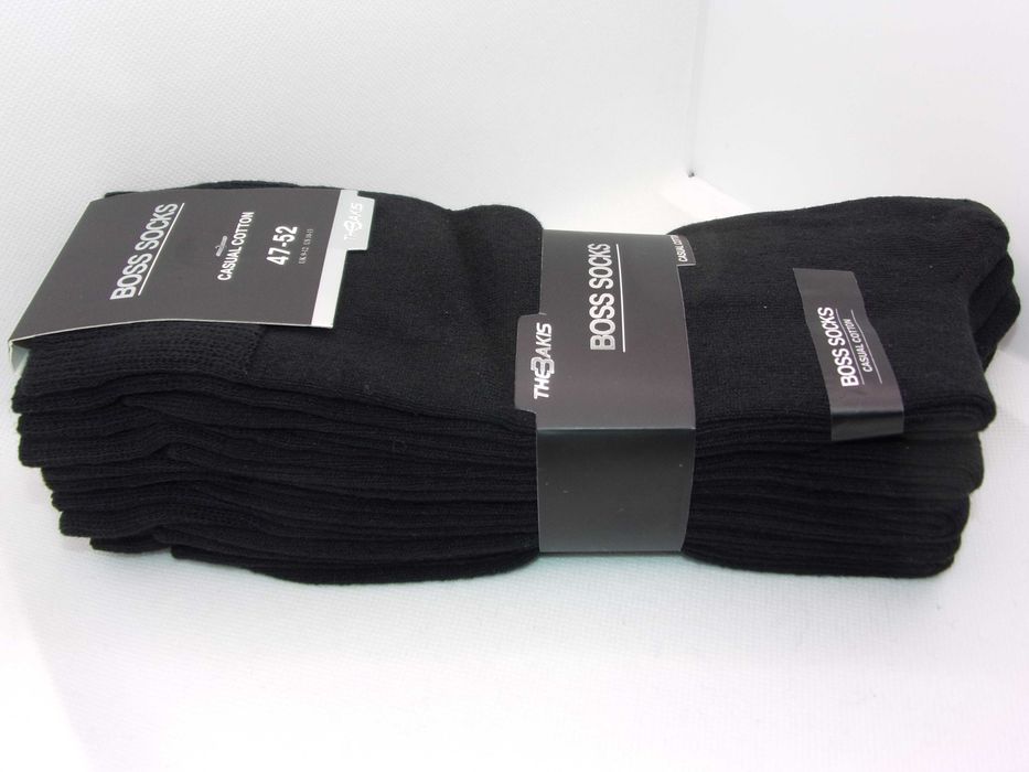 5x Skarpety męskie duży rozmiar 47/50, BOSS Socks.