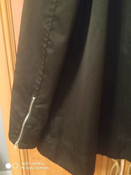 Kurtka  może być płaszcz na podszewce  czarny elegancki