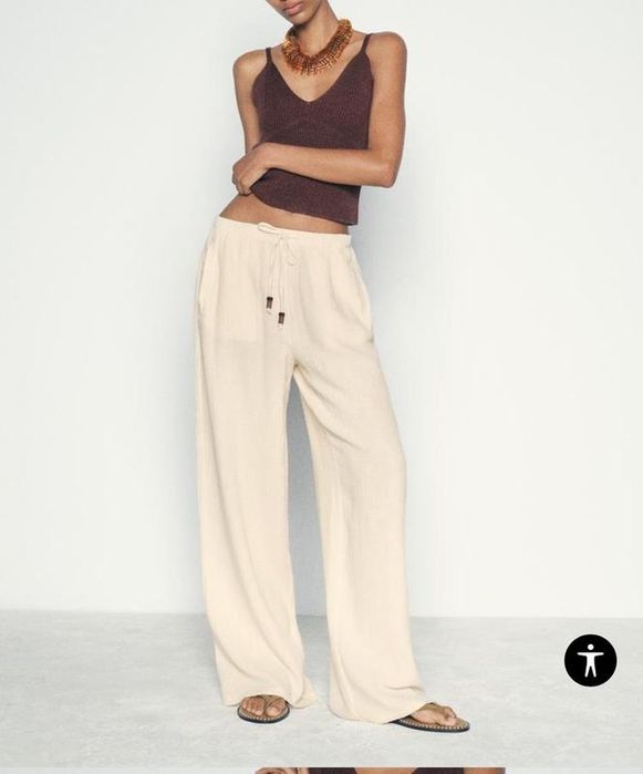 Муслінові штани Zara