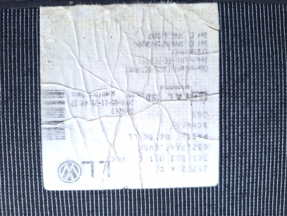 Dywaniki samochodowe VW Passat Cc