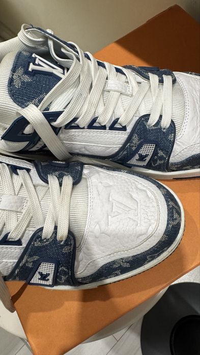 Buty Louis Vuitton Trainer Blue