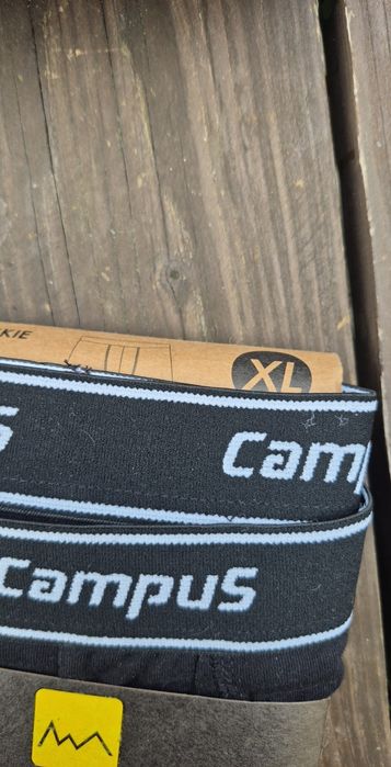 Campus bokserki męskie dwupak czarne XL Nowe