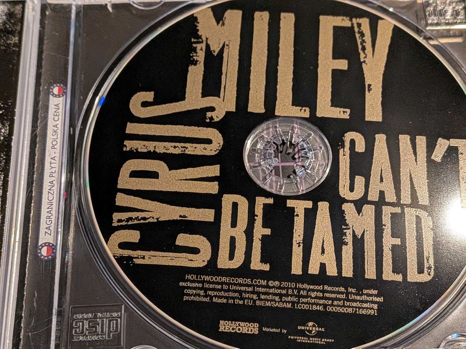 Miley Cyrus - Can't By Tamed CD