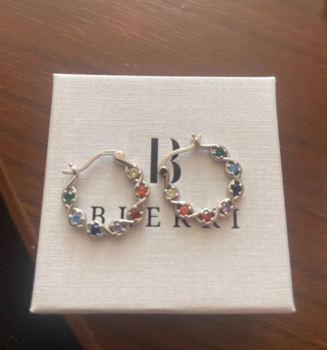 Nowe srebrne kolczyki