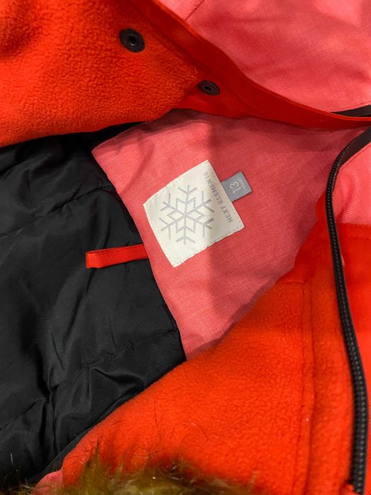 Лижний костюм зимний комбинезон на девочку оригинал Next р.XS