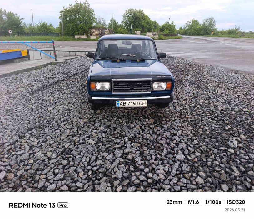 Ваз 2107 2002 рік 1.6 газ бенз.