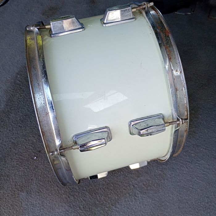 zabytkowy tom drum werbel  perkusyjny