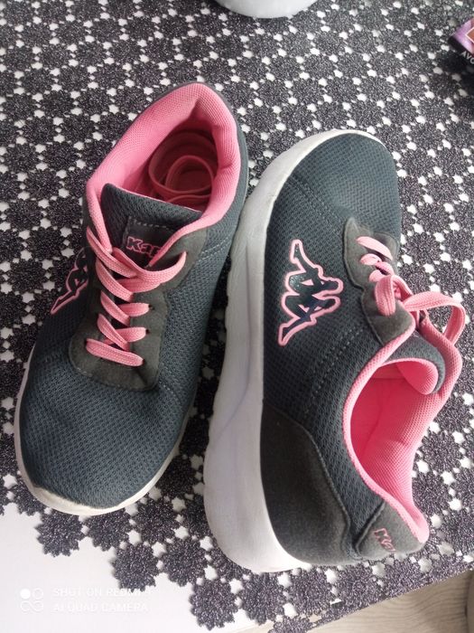 Buty sportowe Kappa szary-róż-36.Bdb