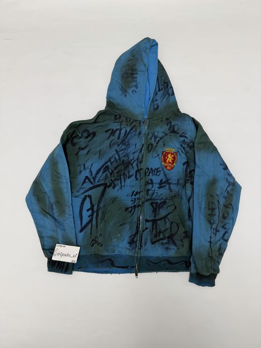 зип худи Balenciaga Skater Blue Jeans M L vetements rick owens