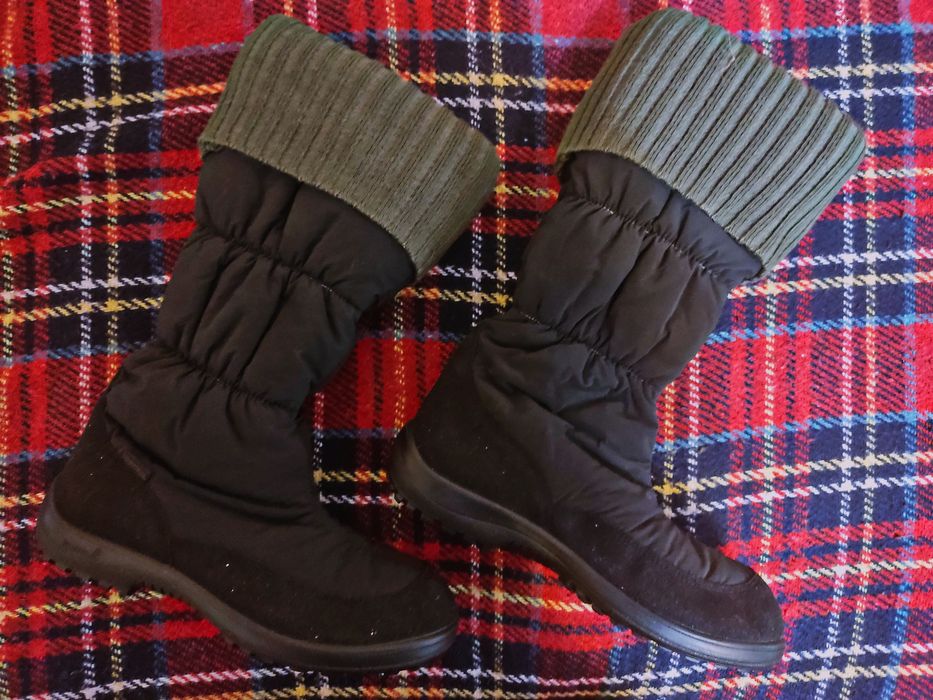 Сапоги зимние высокие с мехом