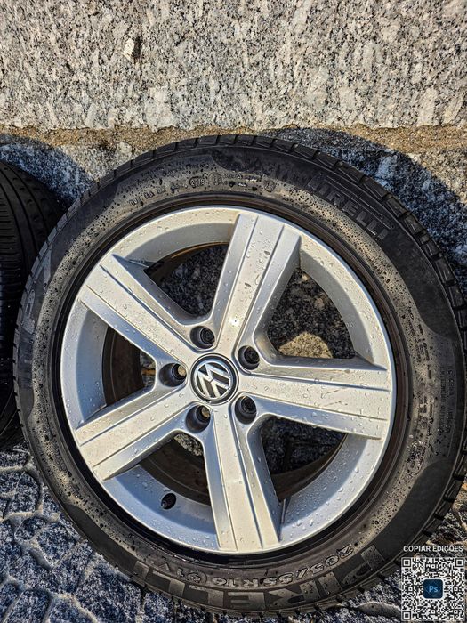 Jantes GOLF 7 com 4 Pneus