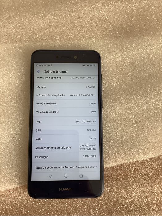 Smartphone Huawei P8 Lite 2017