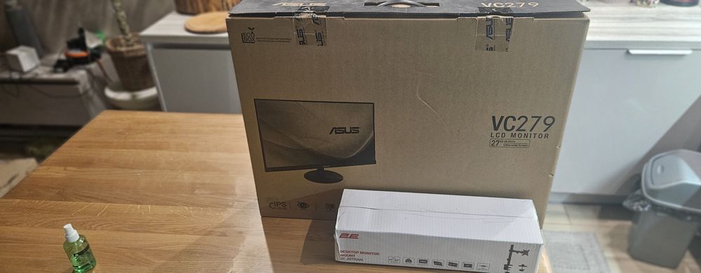 монитор 27 asus vc279 з кронштейном для монітора на стіл