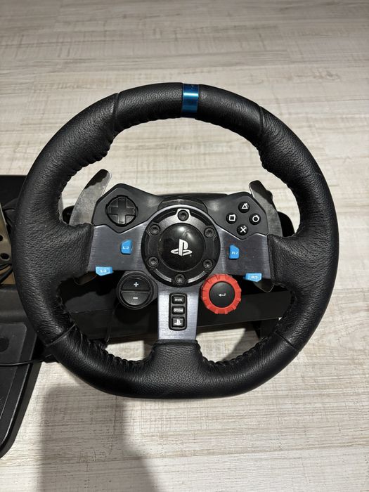 Kierownica Logitech G29 (PS3 / PS4 / PS5 / PC) + Pedały – Stan BDB