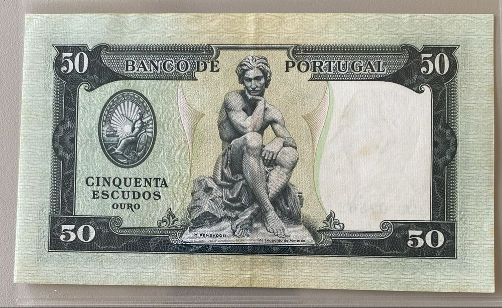 Nota 50$00 Ch. 7 - Fontes Pereira de Melo 24/06/1960