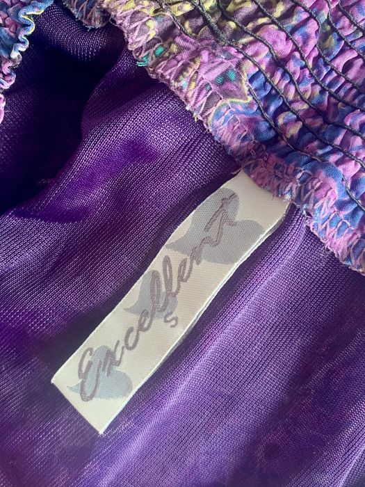 Tunika jedwabna boho chic Excellent S 36 premium silk